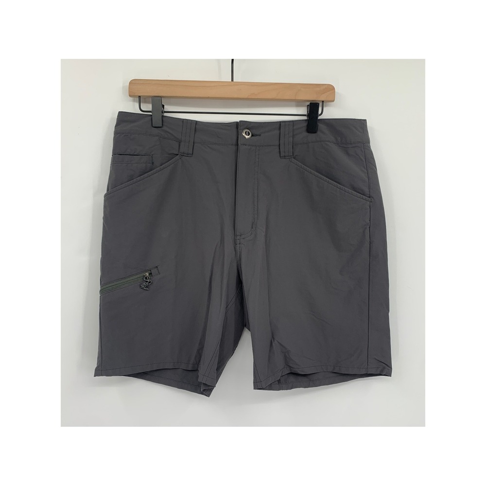Patagonia Shorts Mens 34 Gray Quandary Performance Nylon Hiking Outdoor 57815